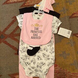NWT Hudson Baby 6 Piece Set for Girls 3-6 Months